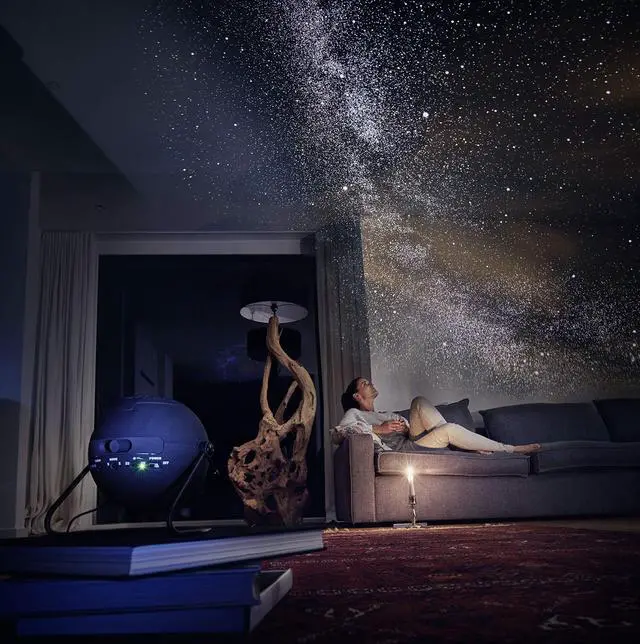 Alt view image 2 of 6 - Homestar Flux (Satin Black) Home Planetarium Star Projector