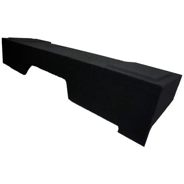 Alt view image 4 of 4 - Compatible with Chevy Silverado or GMC Sierra Full Size Extended Cab Truck 2007-2013 Dual 10" Subwoofer Sub Box Speaker Enclosure