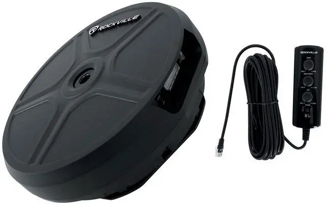 Main image of RockGhost V2 800W Powered 11" Car Subwoofer, Anti-Theft Spare Tire Design, Deep Bass, Easy Install, Perfect for Car Audio Enthusiasts