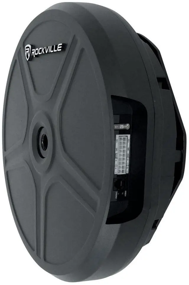 Alt view image 4 of 4 - RockGhost V2 800W Powered 11" Car Subwoofer, Anti-Theft Spare Tire Design, Deep Bass, Easy Install, Perfect for Car Audio Enthusiasts