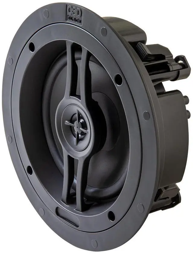 Main image of 6.5" in-Ceiling Speaker w/Parachute Silk Soft Dome Tweeter, Pair - BK-R61