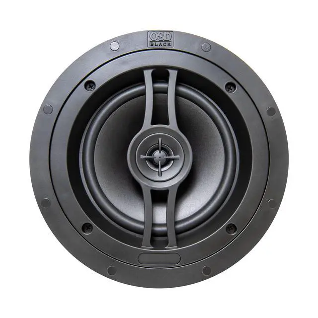 Alt view image 2 of 4 - 6.5" in-Ceiling Speaker w/Parachute Silk Soft Dome Tweeter, Pair - BK-R61