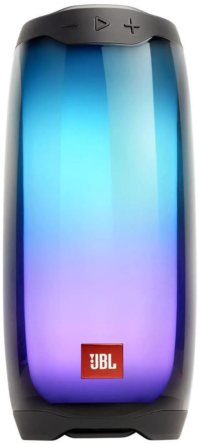 Main image of Pulse 4 Waterproof Portable Bluetooth Speaker with Light Show - Black