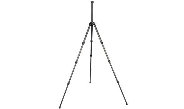 Alt view image 4 of 4 - ST-124 Carbon Fiber Tripod with Triangular Centre Column, Waterproof, Travel Tripod for Cameras, 4 Sections, 62.2inch, Load 26lbs