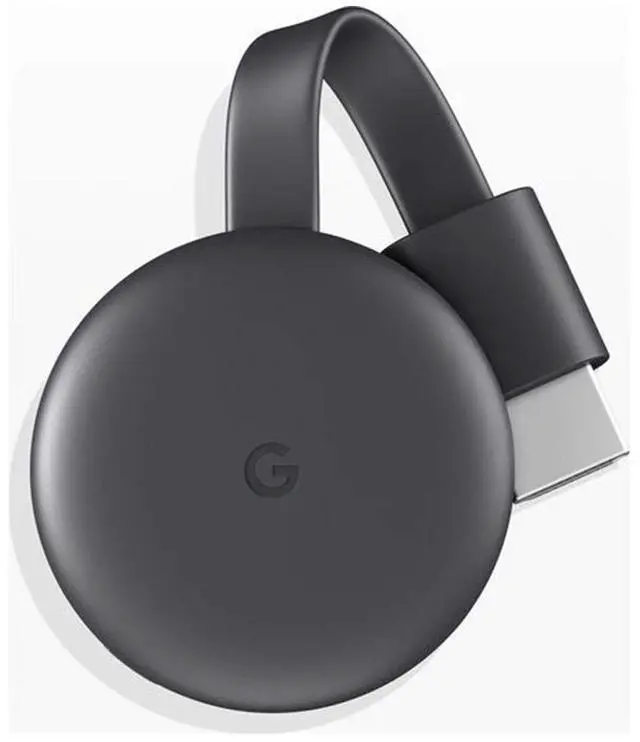 Alt view image 2 of 4 - Chromecast (3rd Generation) Media Streamer - Black