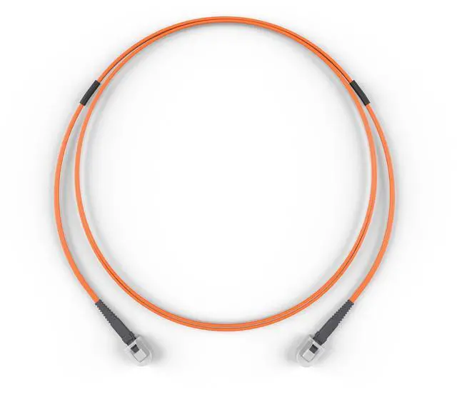 Alt view image 3 of 4 - FiberCablesDirect OM1 Multimode Fiber Patch Cable | Length Options 0.5M300M | MTRJ MTRJ | 85M (278.87ft) | Duplex 62.5/125µm | 1Gb Ethernet | Orange OFNR PVC