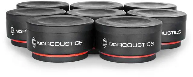 Main image of Iso-Puck Series Acoustic Isolators (Iso-Puck Mini, 6 lbs max/Unit, 8-Pack)