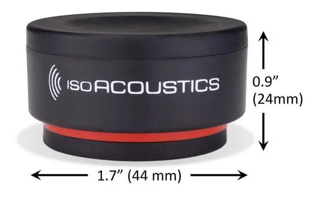 Alt view image 2 of 4 - Iso-Puck Series Acoustic Isolators (Iso-Puck Mini, 6 lbs max/Unit, 8-Pack)