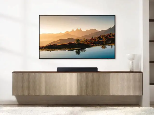 Alt view image 4 of 4 - HW-B400F B-Series Soundbar, 2.0ch with Built-in Woofer, Voice Enhance & Night Mode, Surround Sound Expansion