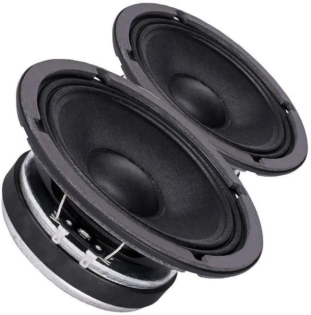 Main image of Pair 6FE200 6.5" Midrange Woofer Voice Speaker 4 ohm 260W 95dB 1.5VC