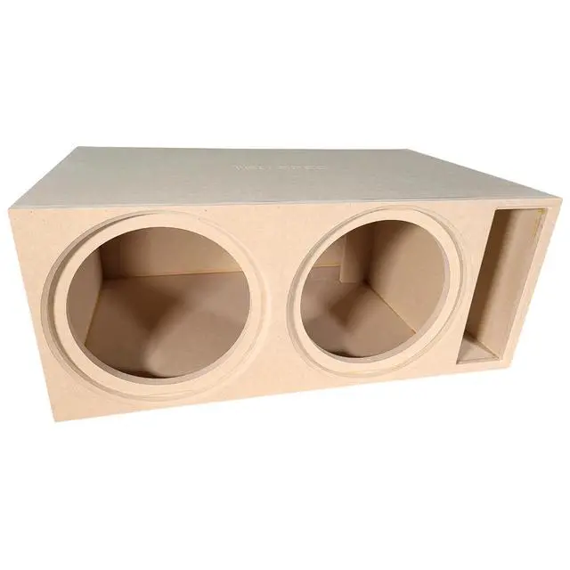 Alt view image 2 of 3 - Vented Prefab Dual 12" Subwoofer Enclosure for Sundown SA Series 12v2