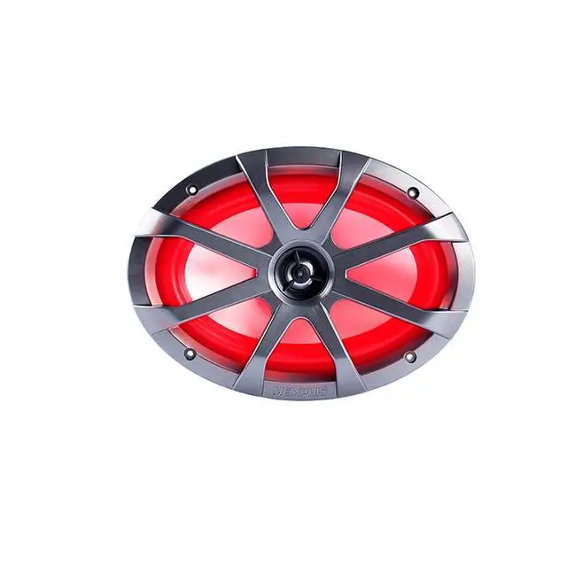 Alt view image 2 of 5 - MXA69L MXA 6x9 Marine Grade Coaxial Speakers w/RGB LED - Pair
