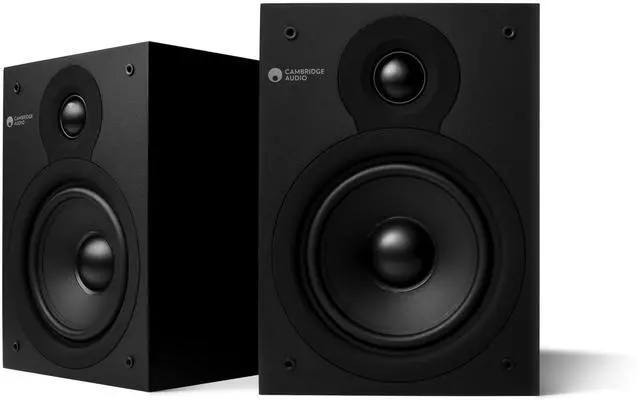 Main image of SX-50 Bookshelf Speaker | 100 Watt Home Theater Compact Speaker Pair (Matte Black)
