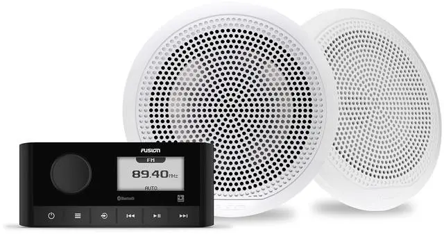 Alt view image 2 of 5 - Fusion® MS-RA60 and EL Classic Stereo and Speaker Kit