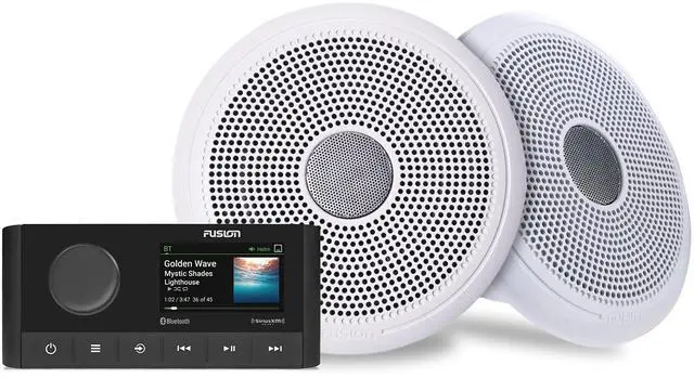 Alt view image 3 of 5 - Fusion® MS-RA60 and EL Classic Stereo and Speaker Kit