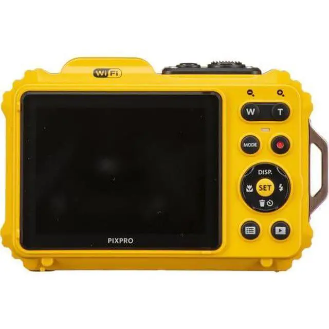 Alt view image 3 of 4 - PIXPRO WPZ2 Waterproof Digital Camera Bundle, Includes: SanDisk 64GB MicroSD Memory Card, Spare Battery and More (6 Items) (Yellow)