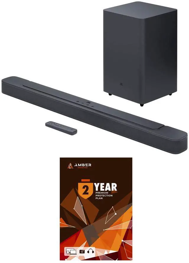 Main image of BAR-2-1-DEEP-BASS-MK2 2.1ch Soundbar and Subwoofer with Dolby Digital and 2 Year Amber Protection Plan (2022)