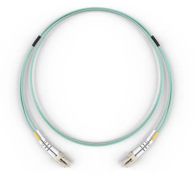 Alt view image 3 of 4 - 75 M OM4 LC LC Fiber Optic Cable | Bend Insensitive Plenum 100Gb Duplex 50/125 LC to LC Multimode Jumper 75 Meter (246.06ft) | Length Options: 0.5M-300M | 10/40/100g mmf om4-lc-lc