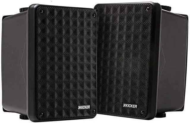 Alt view image 2 of 6 - 46KB6B Black Outdoor Speaker Bundle - 4 Speakers