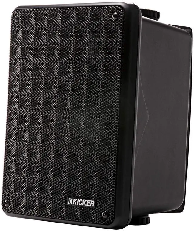 Alt view image 4 of 6 - 46KB6B Black Outdoor Speaker Bundle - 4 Speakers