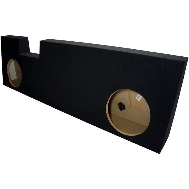 Alt view image 3 of 4 - Compatible with Ford F250 or F350 Super Crew Cab Truck 2001-2014 Dual 10" Subwoofer Sub Box Speaker Enclosure