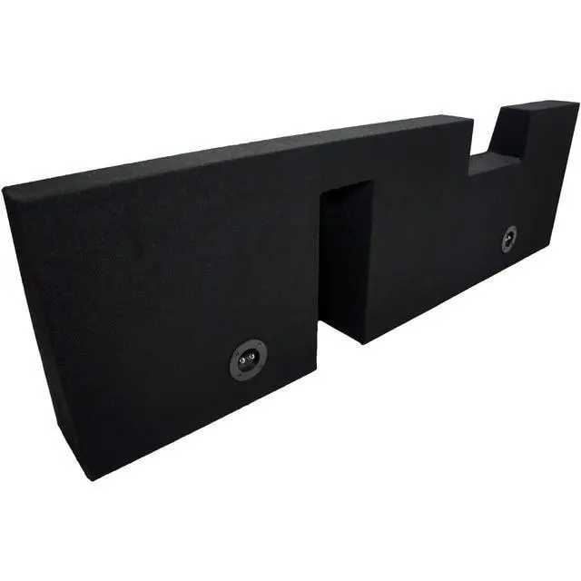 Alt view image 4 of 4 - Compatible with Ford F250 or F350 Super Crew Cab Truck 2001-2014 Dual 10" Subwoofer Sub Box Speaker Enclosure