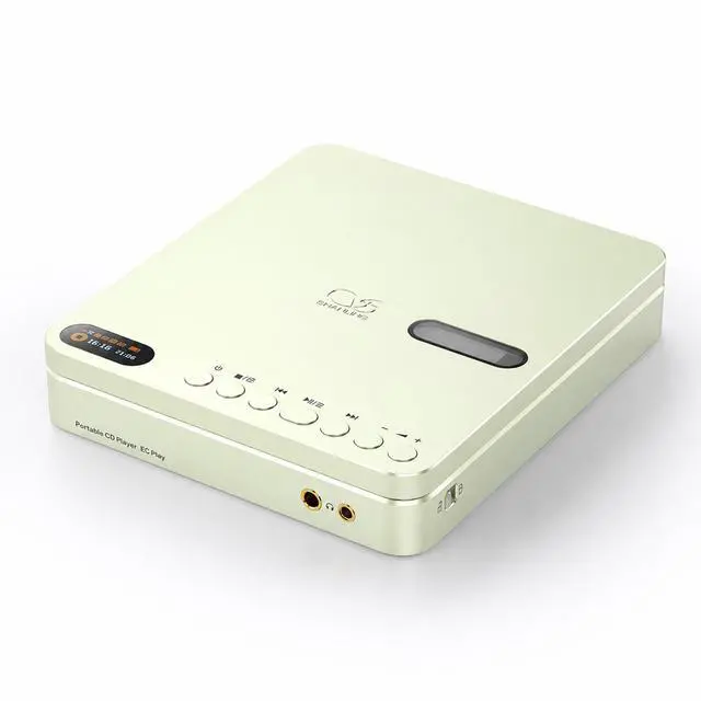 Main image of EC Play Portable HiFi CD Player,DAC,AMP,CS43198 DAC+Dual SGM8262,384kHz/32bit,DSD256,Two-Way Bluetooth 6.0, LDAC,Up to 700mW@32 Output,3.5mm+4.4mm Headphone Output,Coaxial,1.12-in Screen