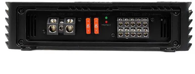 Alt view image 4 of 4 - V1200.5 Venum Series 2400 Watts Max 5-Channel Car Amp with Power Plant Chip 4-Way Protection Circuitry Multi-Channel Bridgeable Class A/B Amp with Remote Bass Boost Control Knob Include