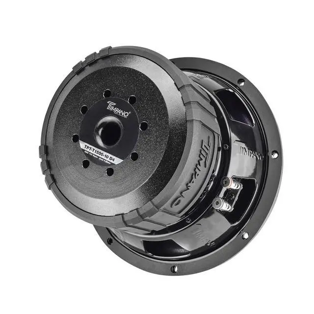 Alt view image 3 of 4 - 10" Sub D4 1500 Watts Max Power Dual 4 Ohm, 10 Inch Car Subwoofer 16 mm Xmax, TPT-T1500-10 D4, 2.6 in Voice Coil, Double Stacked Magnet Sub Woofer for Car Audio Systems (Single)