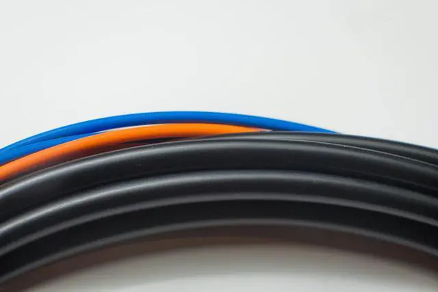 Alt view image 4 of 4 - 40M OM4 LC LC Fiber Optic Cable | Indoor/Outdoor 100Gb Duplex 50/125 LC to LC Multimode Jumper 40 Meter (131.23ft) | 100gbps Black ofnr lc-lc mmf lommf | Length: 0.5M-300M