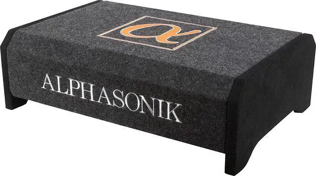 Alt view image 3 of 4 - AS12DF 12" 1500 Watts 4-Ohm Down Fire Shallow Mount Flat Enclosed Sub woofer for Tight Spaces in Cars and Trucks, Slim Thin Loaded Subwoofer Air Tight Sealed Bass Enclosure