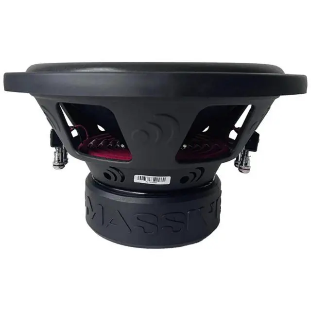 Alt view image 3 of 4 - GTX124H - 12" 800 Watts RMS / 1600w MAX Dual 4 Ohm Subwoofer for Controlled deep bass