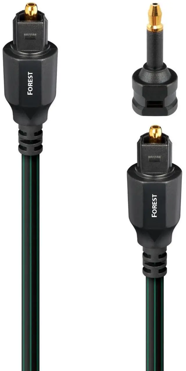 Main image of 5m Forest Optical Toslink Fiber-Optic Cable + Mini-Adaptor