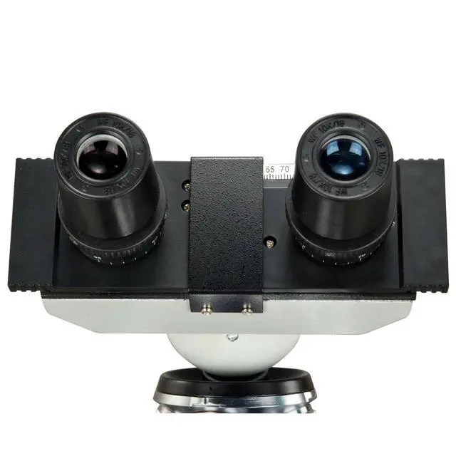 Alt view image 4 of 4 - 40X-2500X Lab Binocular Compound LED Microscope with Double Layer Mechanical Stage and Digital Camera M82EZ-C02