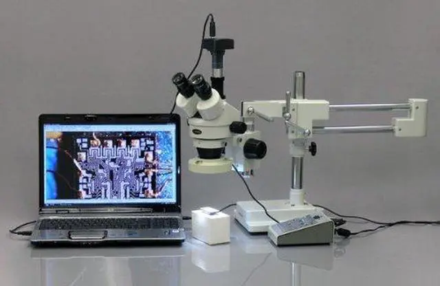 Alt view image 3 of 4 - MU Series 10.0MP USB 2.0 Color CMOS C-Mount Microscope Camera - Includes Reduction Lens & Adapters - With User-Friendly Software