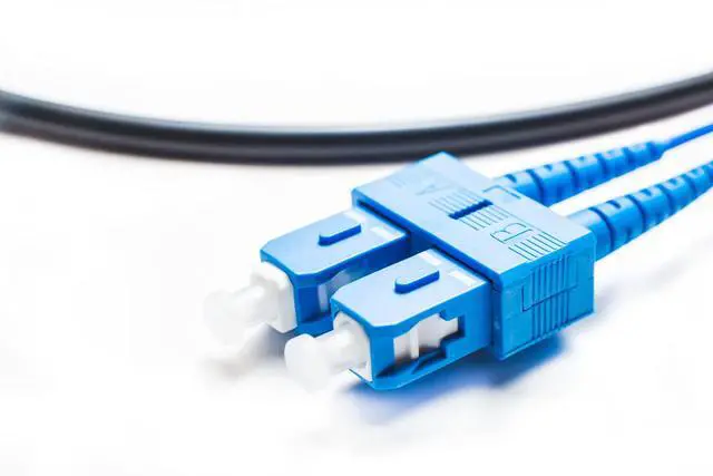 Alt view image 2 of 4 - 45M OS2 LC LC Fiber Optic Cable | Indoor/Outdoor Duplex 9/125 LC to LC Singlemode Jumper 45 Meter (147.63ft) | smf lc-lc dx Single-Mode in/Outdoor Black | Lengths: 0.5M-300M