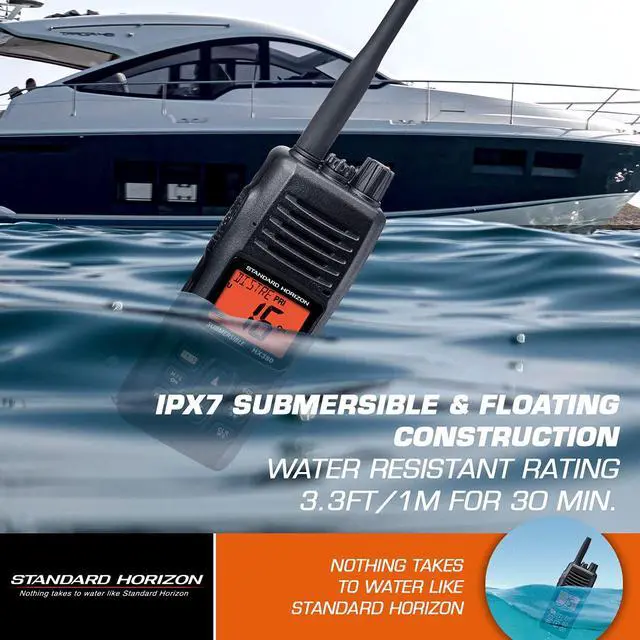 Alt view image 6 of 6 - HX380 1.5" Standard Handheld VHF