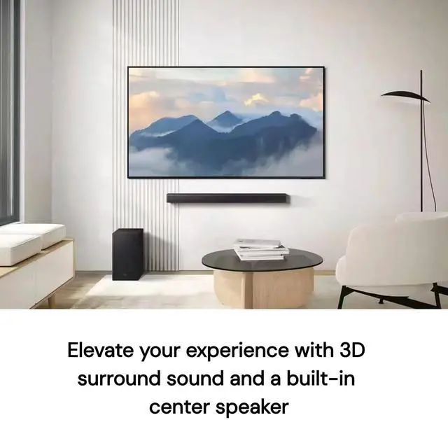 Alt view image 4 of 4 - B-Series HW-B650F 3.1 Ch Dolby Audio/DTS Virtual:X, Adaptive Sound, Q-Symphony, Game Mode, Voice Enhance Mode, Black