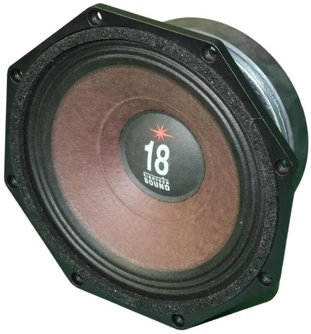 Main image of 8MB720-8 8 inch Woofer Midbass Driver High Power Octragon Shape 250 Wrms 500 Watt Peak 8 Ohm Weather Protected Cone 2" Voice Coil