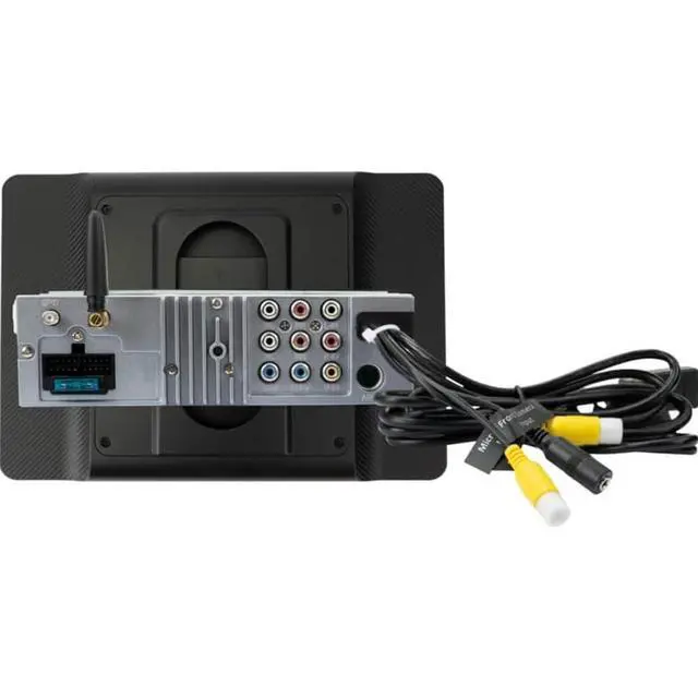 Alt view image 4 of 6 - Dual DCPA1013 1-DIN 10.1"" Apple CarPlay Android Auto Digital Multimedia Receiver