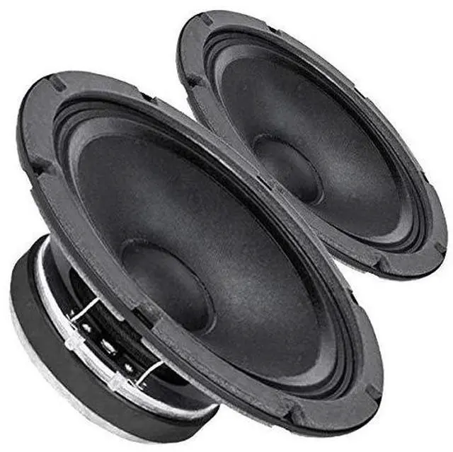 Main image of Pair 8FE200 4ohm 8" 95dB Woofer Midbass Voice Replacement Speaker