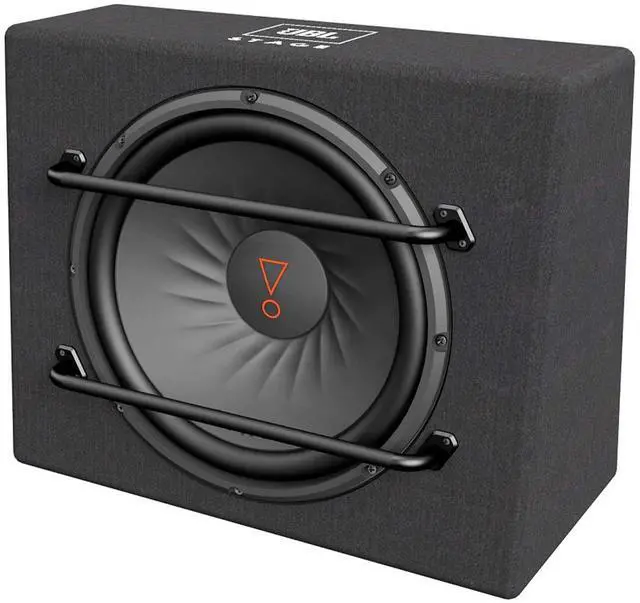 Main image of Single 12" Car Audio Subwoofer Sealed Enclosure, Black