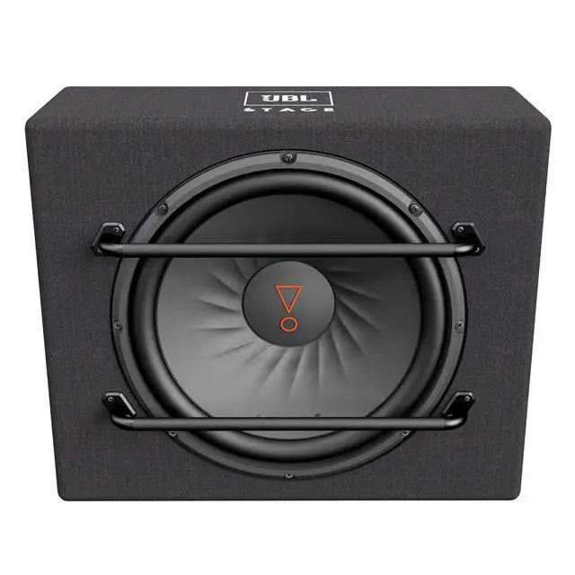 Alt view image 2 of 4 - Single 12" Car Audio Subwoofer Sealed Enclosure, Black