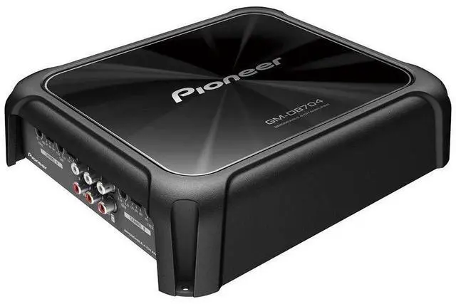 Main image of 4CH AMP/150WX4/BASSBOOST REM, Black (GM-D8704)