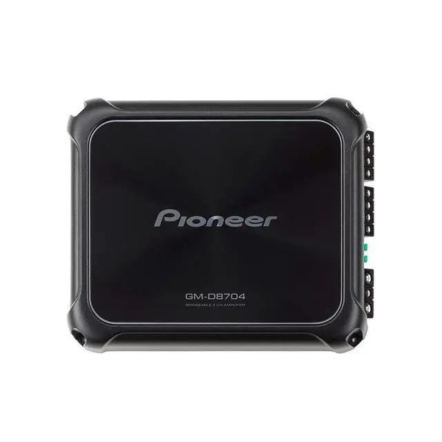 Alt view image 3 of 4 - 4CH AMP/150WX4/BASSBOOST REM, Black (GM-D8704)