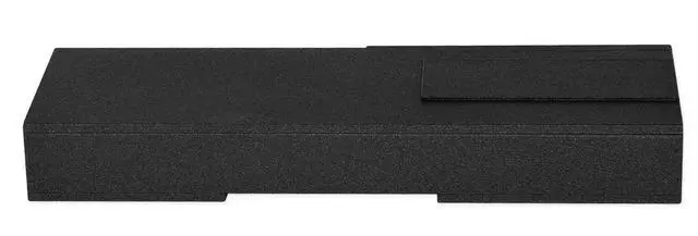 Alt view image 3 of 4 - Dual 8" Subwoofer Box, Ported Enclosure, 35Hz Tuning, Front-Fire Design, Durable Bed Liner Finish, Space-Saving, for 2007-2020 GM/Chevy 1500 Crew Cab 2500HD/3500HD