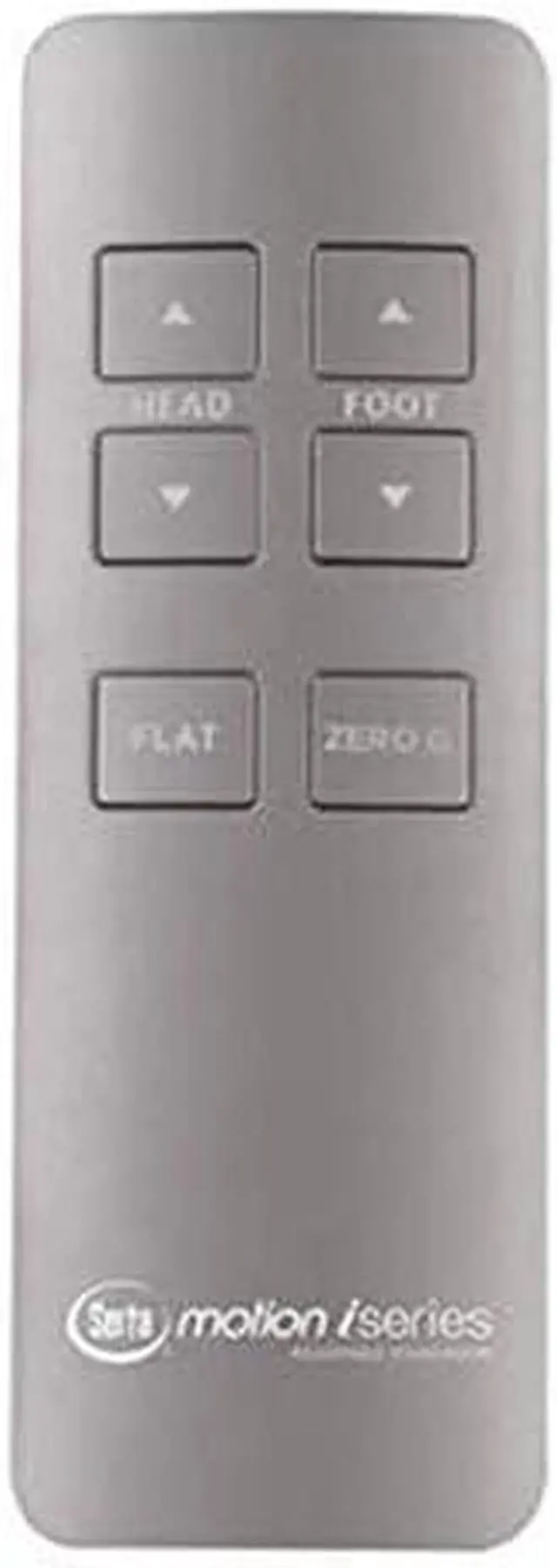 Alt view image 4 of 6 - Replacement Remote Control Compatible with Sealy Ease Adjustable Bed (Value Silver or Black Remote)