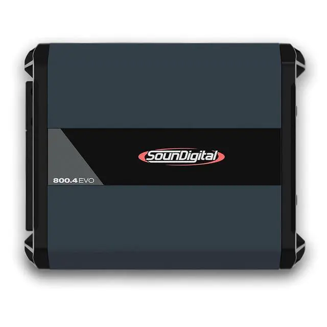 Alt view image 2 of 2 - 800.4 EVO X 4Ohm 200 Watts RMS 8004EVOX4 446 Wats RMS Bridged Car Amplifier