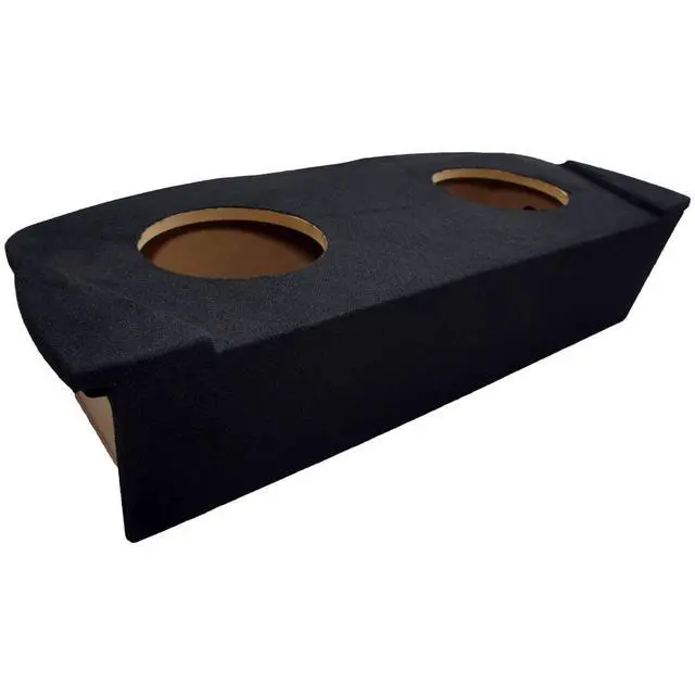 Alt view image 2 of 4 - Compatible with Nissan 350Z Coupe 2003-2008 Dual 10" Subwoofer Hatch Sub Box Speaker Enclosure