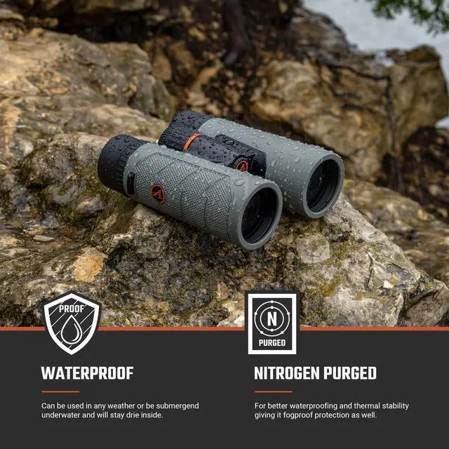 Alt view image 4 of 4 - 10x42 Talos G2 HD Binoculars with Eye Relief for Adults and Kids, High-Powered Binoculars for Hunting, Birdwatching, and More
